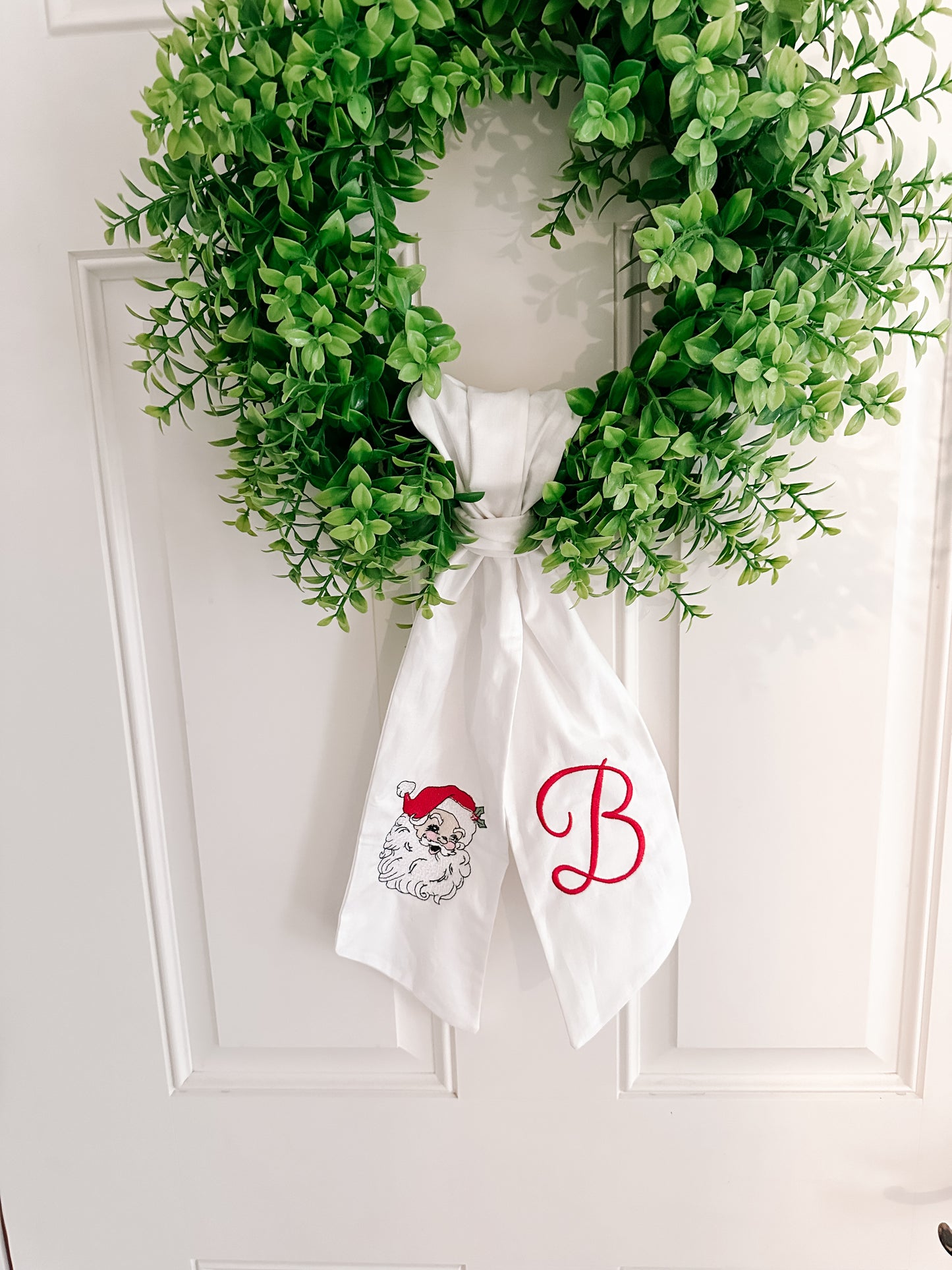 Wreath Sash