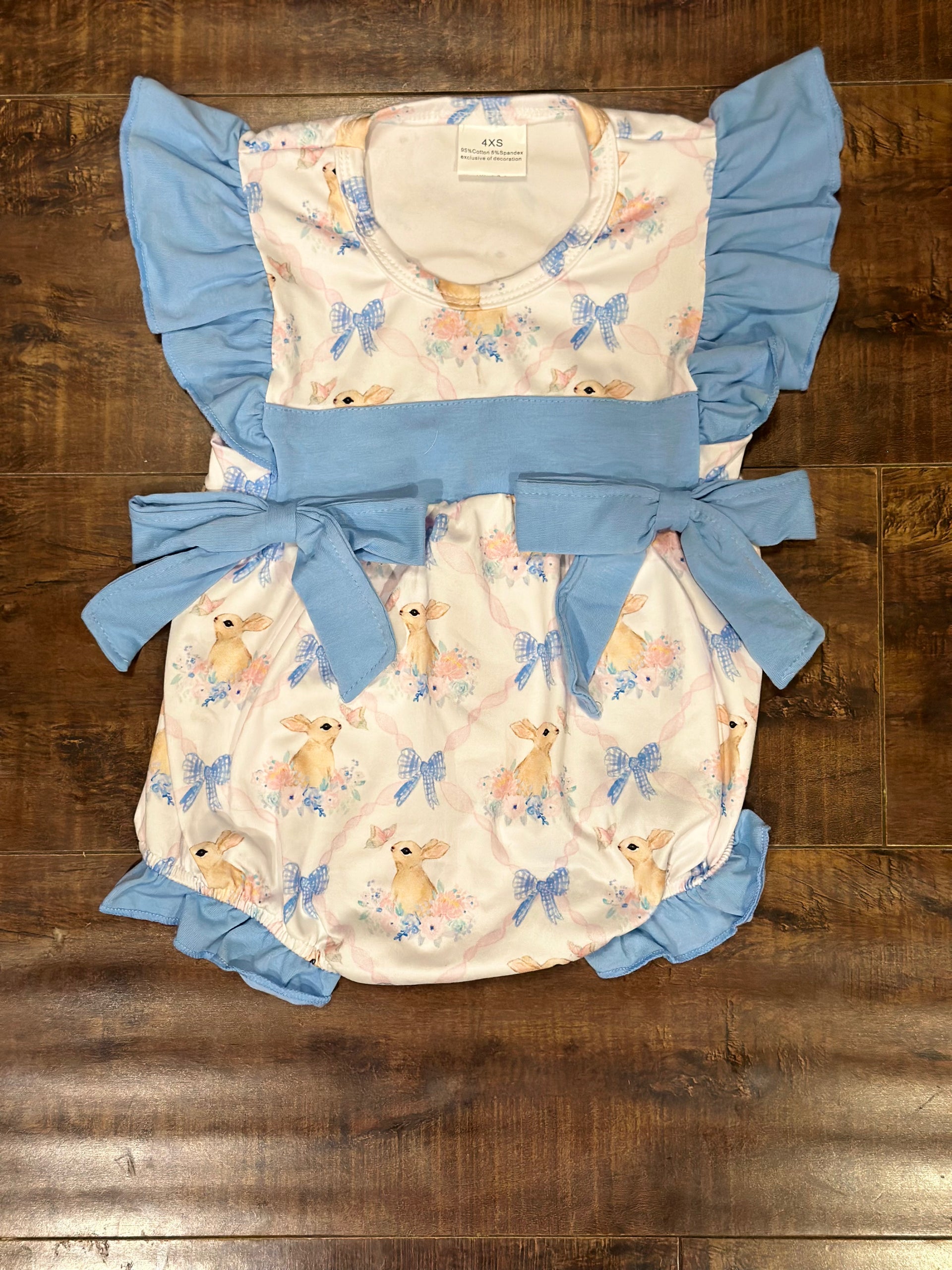 Bonnie Bunny and Bows Romper – The Magnolia Mountain House