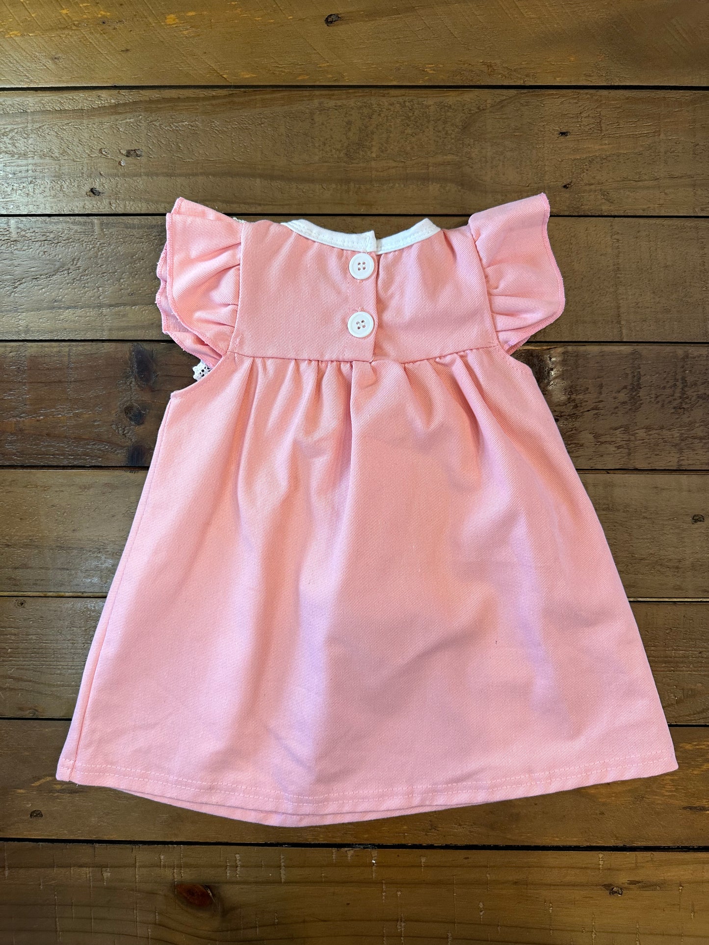 Charolette Pink Bib Dress